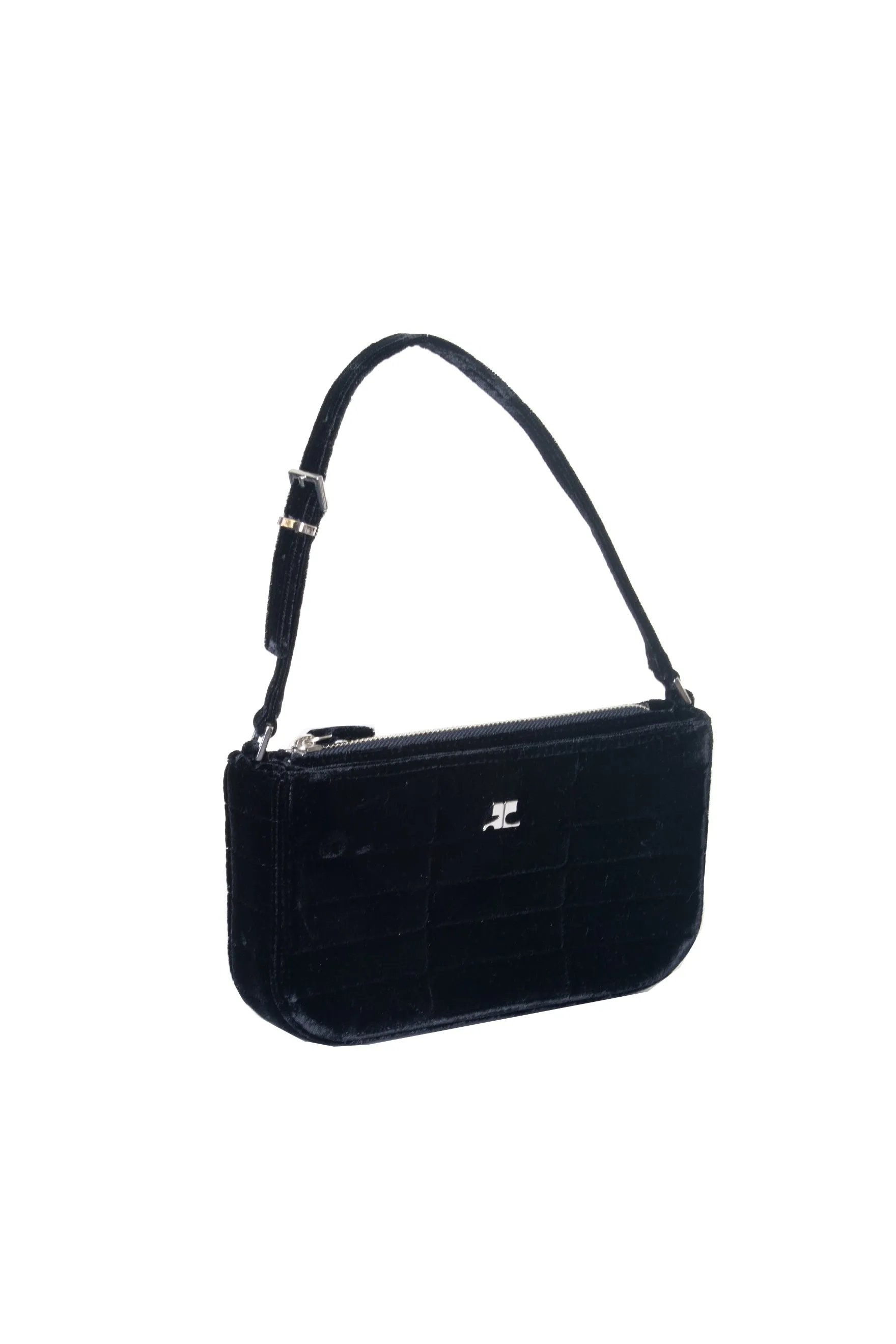 Velour Quilted Bag