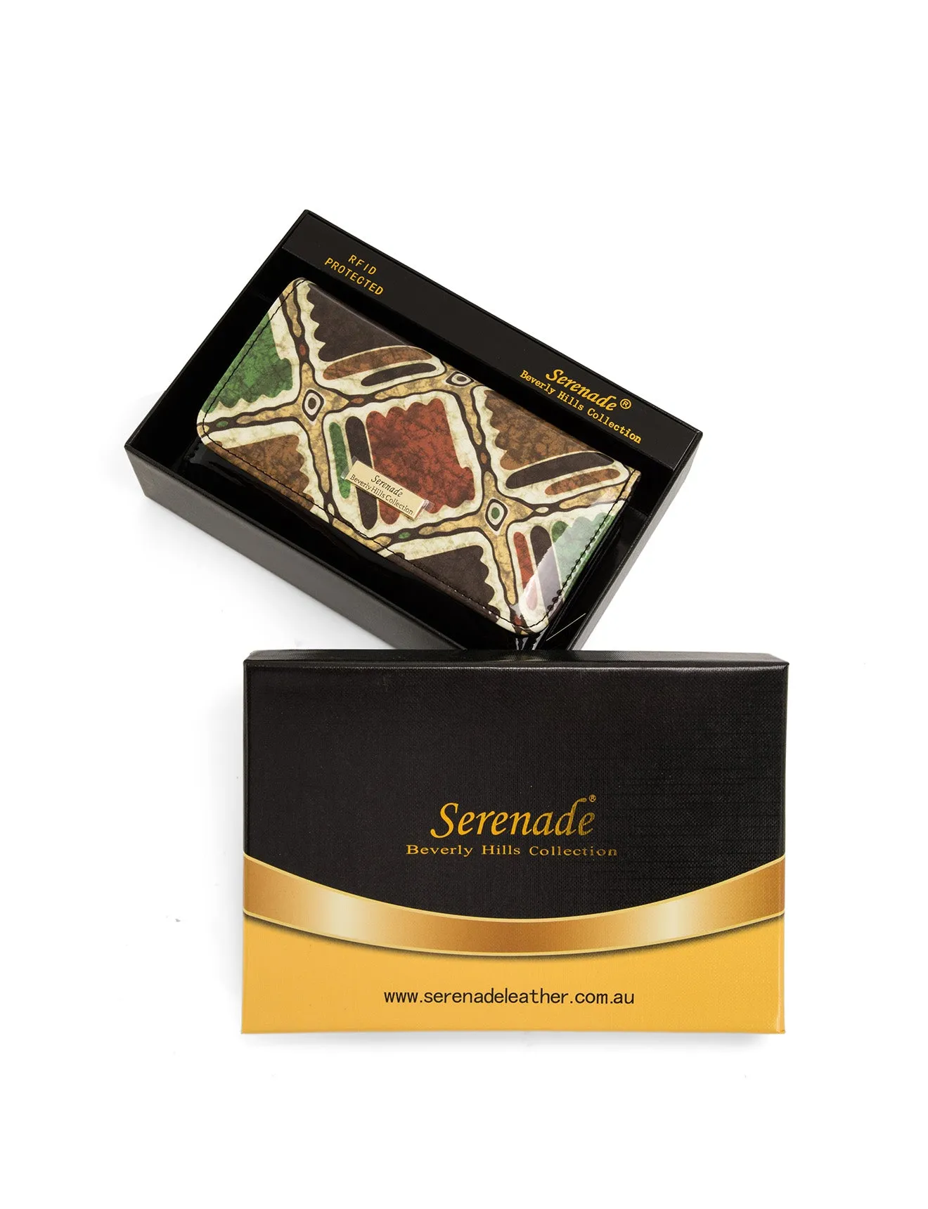 VERONA MED LEATHER RFID WALLET-WSN9002