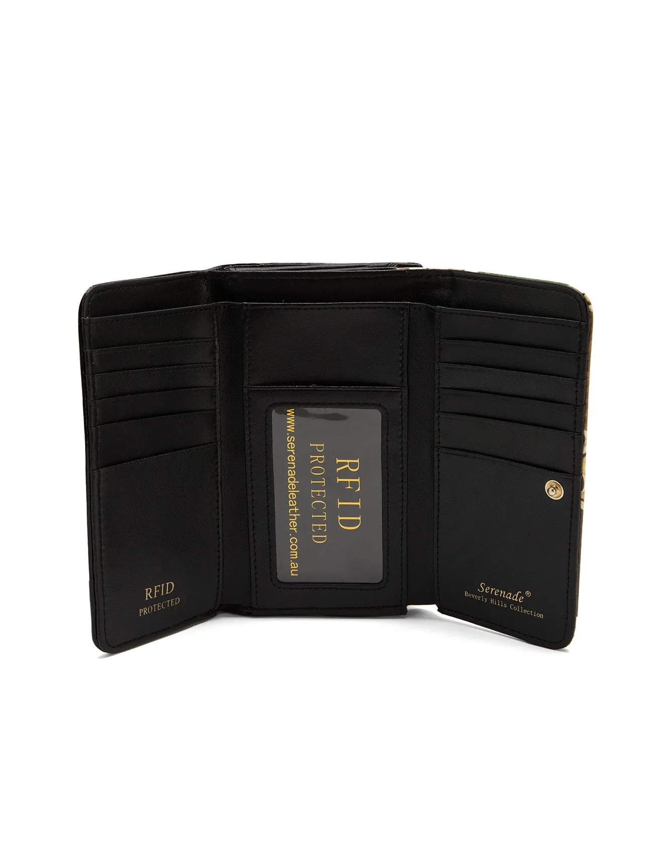 VERONA MED LEATHER RFID WALLET-WSN9002