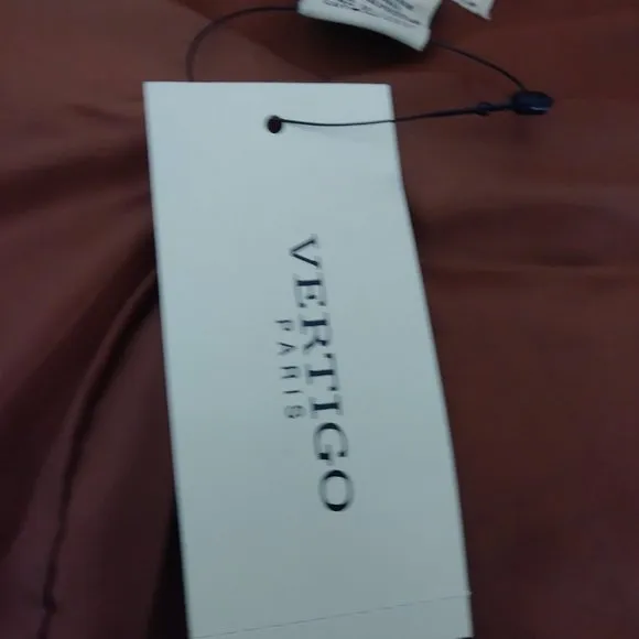 VERTIGO PARIS Faux Leather Jacket Size L