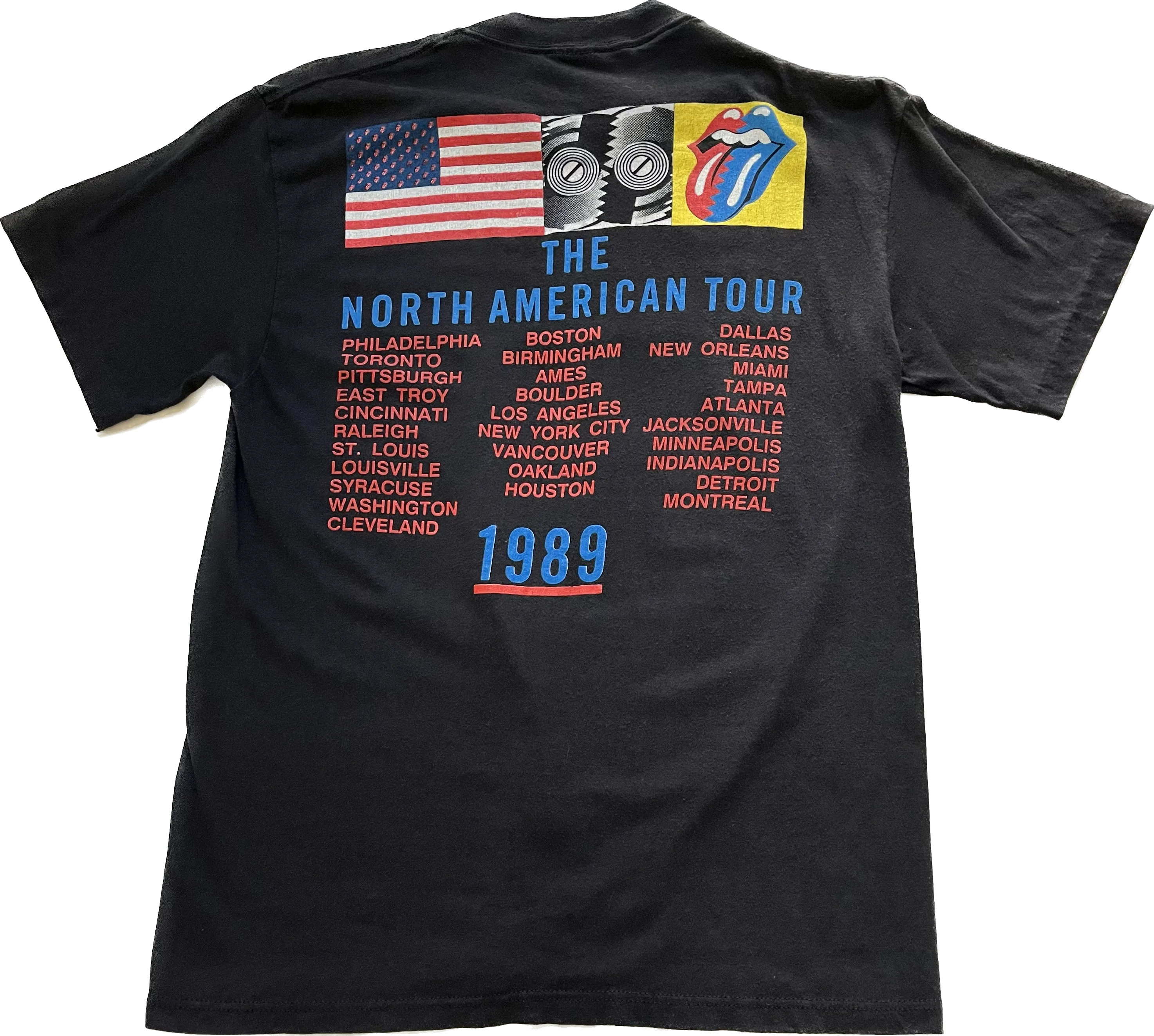 Vintage 1989 Rolling Stones Tour Tee