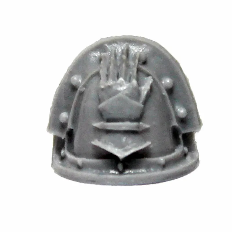 Warhammer 40K Space Marine Forgeworld Iron Hands MKIII Shoulder Pad