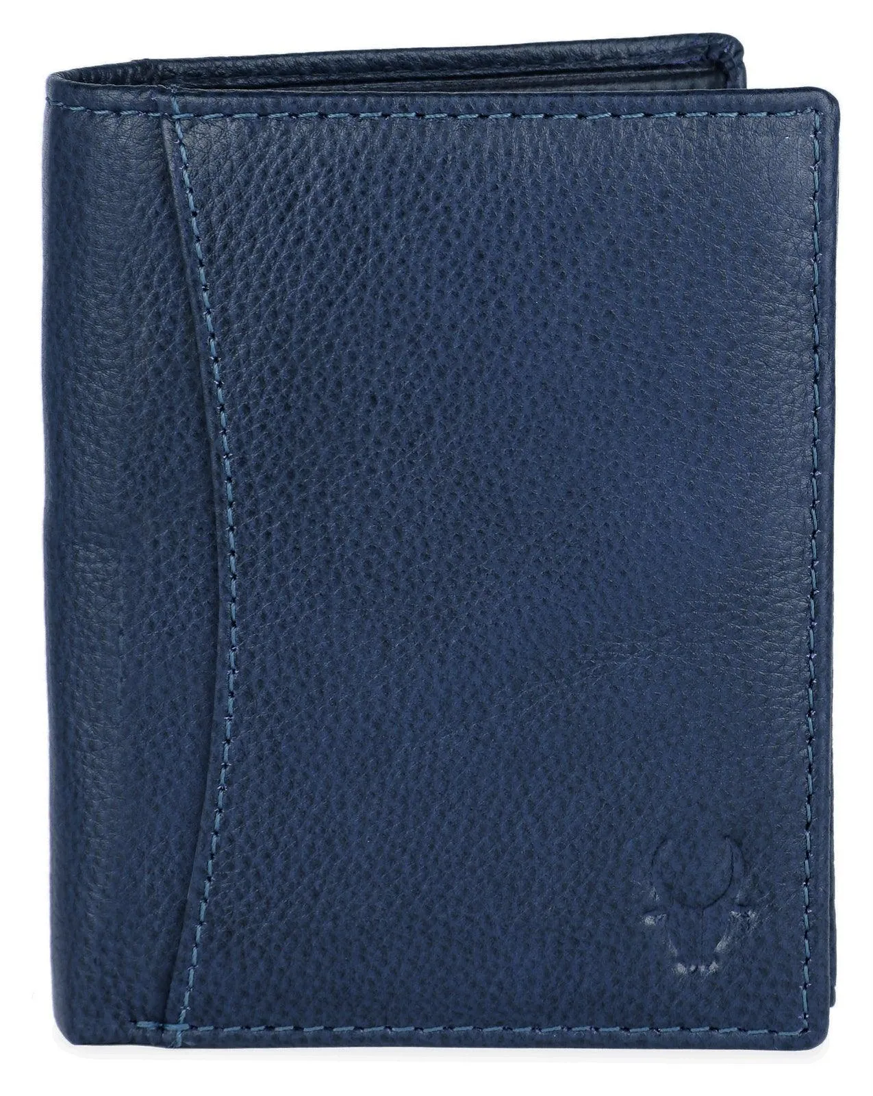 WILDHORN Top Grain Portrait Leather Wallet for Men | Ultra Strong Stitching | Handcrafted | RFID Blocking | 2 ID Slots | 11 Card Slots | Zip Compartment