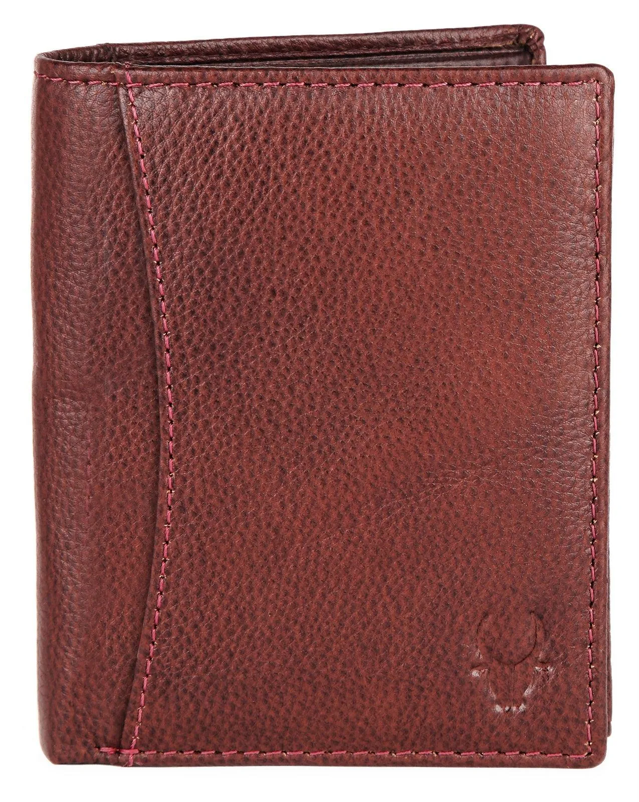 WILDHORN Top Grain Portrait Leather Wallet for Men | Ultra Strong Stitching | Handcrafted | RFID Blocking | 2 ID Slots | 11 Card Slots | Zip Compartment