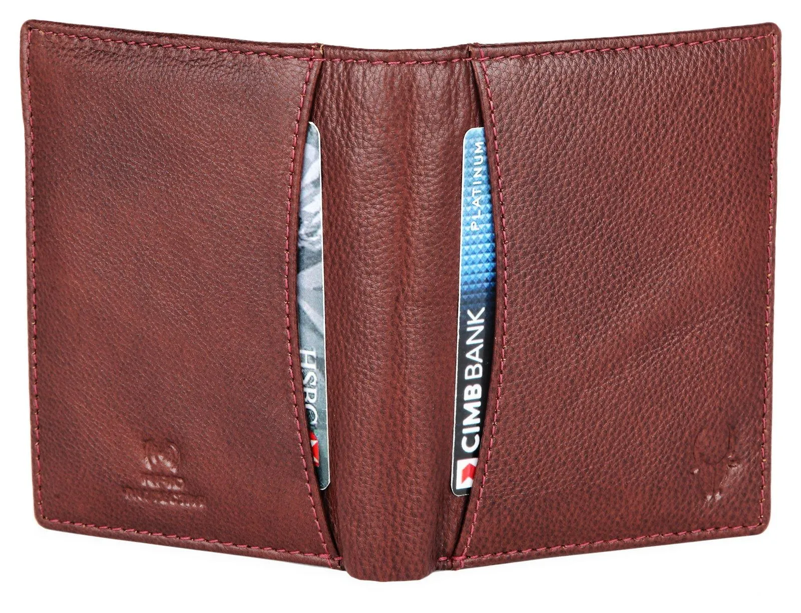 WILDHORN Top Grain Portrait Leather Wallet for Men | Ultra Strong Stitching | Handcrafted | RFID Blocking | 2 ID Slots | 11 Card Slots | Zip Compartment