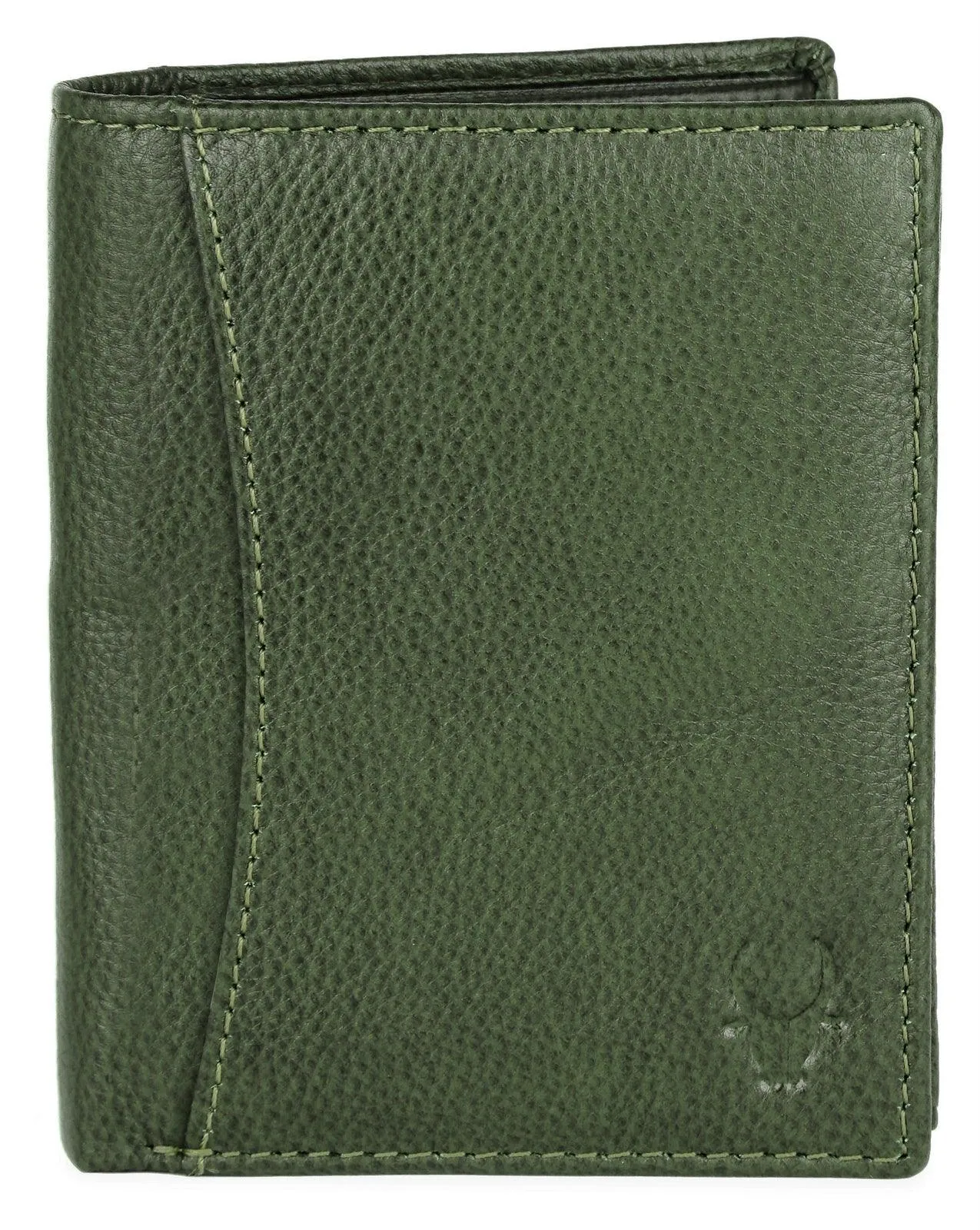WILDHORN Top Grain Portrait Leather Wallet for Men | Ultra Strong Stitching | Handcrafted | RFID Blocking | 2 ID Slots | 11 Card Slots | Zip Compartment
