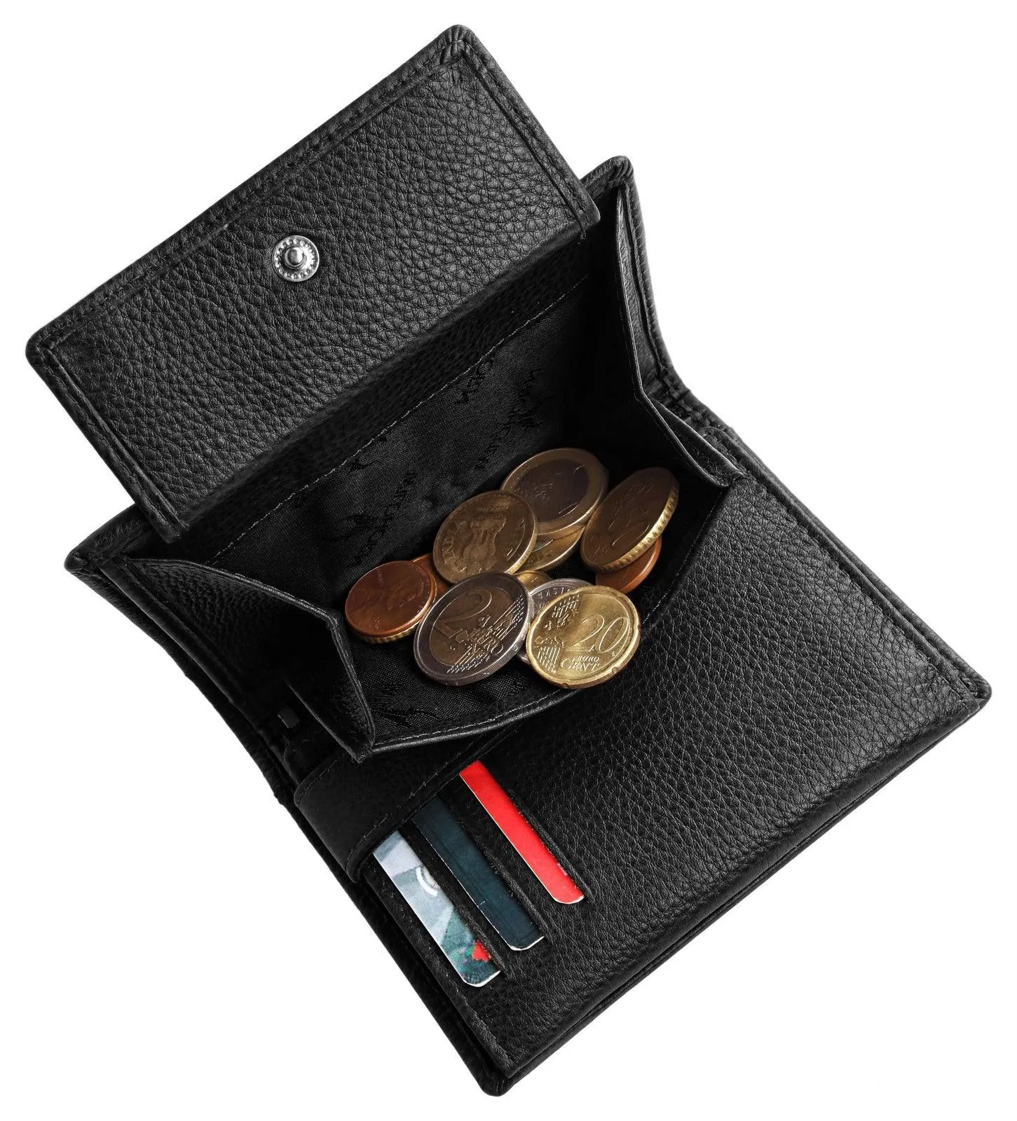 WILDHORN Top Grain Portrait Leather Wallet for Men | Ultra Strong Stitching | Handcrafted | RFID Blocking | 2 ID Slots | 11 Card Slots | Zip Compartment