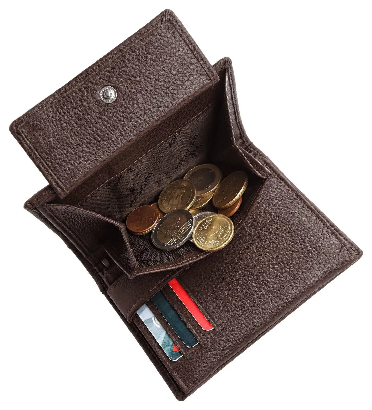 WILDHORN Top Grain Portrait Leather Wallet for Men | Ultra Strong Stitching | Handcrafted | RFID Blocking | 2 ID Slots | 11 Card Slots | Zip Compartment