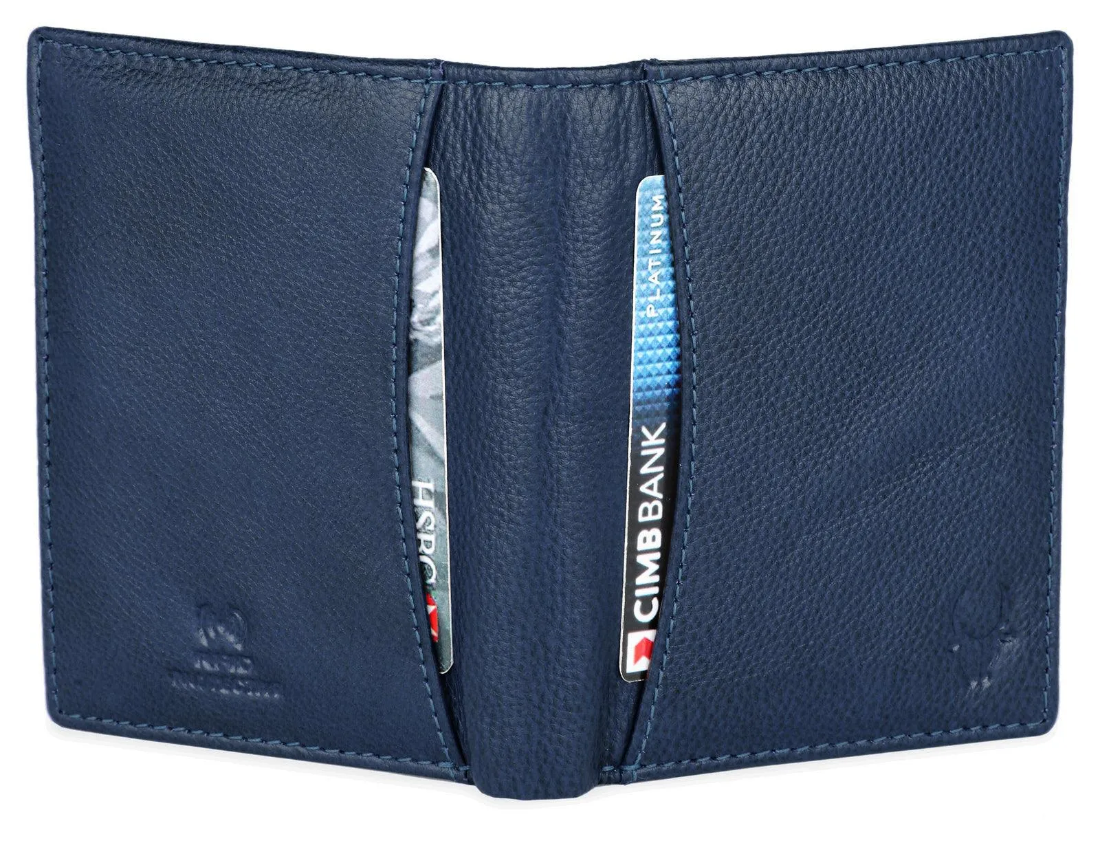 WILDHORN Top Grain Portrait Leather Wallet for Men | Ultra Strong Stitching | Handcrafted | RFID Blocking | 2 ID Slots | 11 Card Slots | Zip Compartment