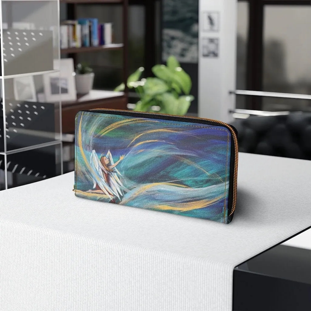 Winds of Change Zipper Wallet