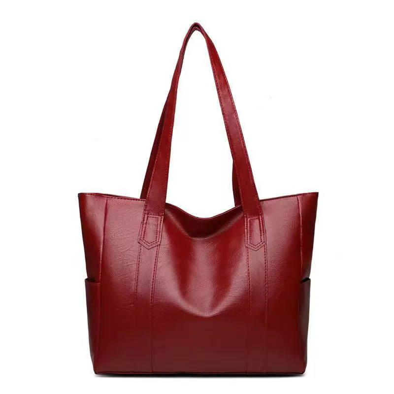 Women's Large Capacity PU Leather Tote
