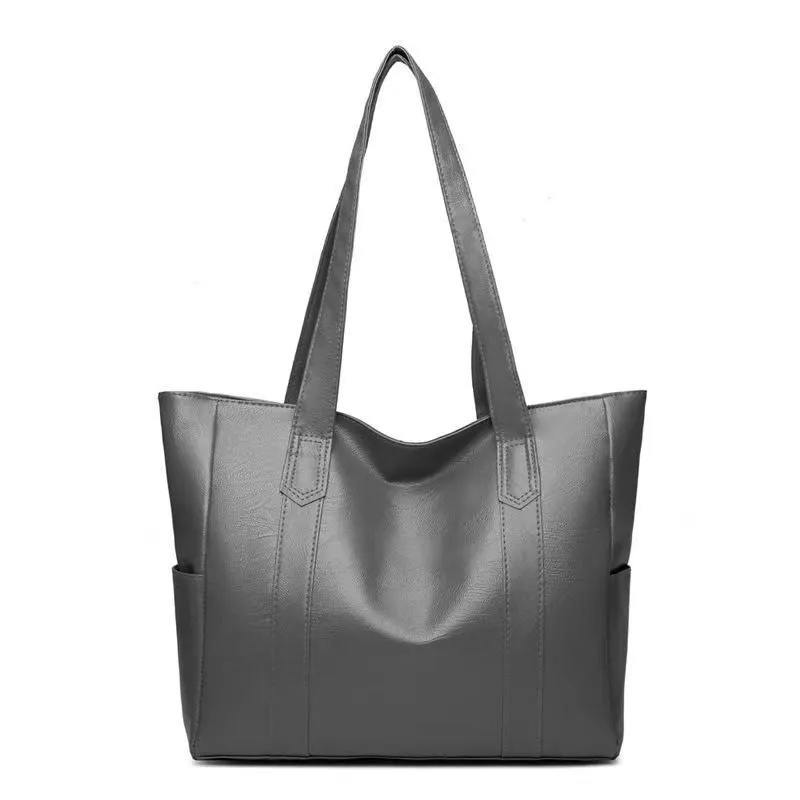 Women's Large Capacity PU Leather Tote