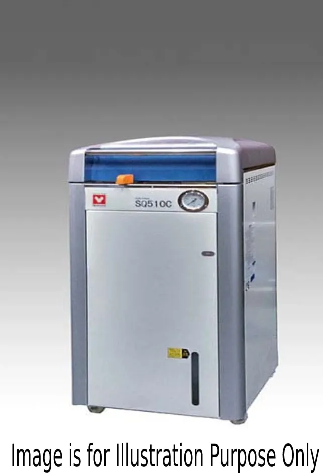 Yamato SQ-500C SQ Series Large Capacity Autoclave & Steam Sterilizer, 50L, 115V