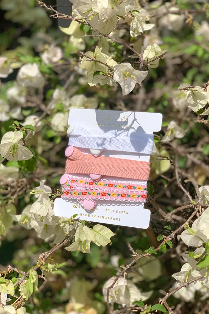 Your Daily Mask Strap - Floral Edition (Set of 3)