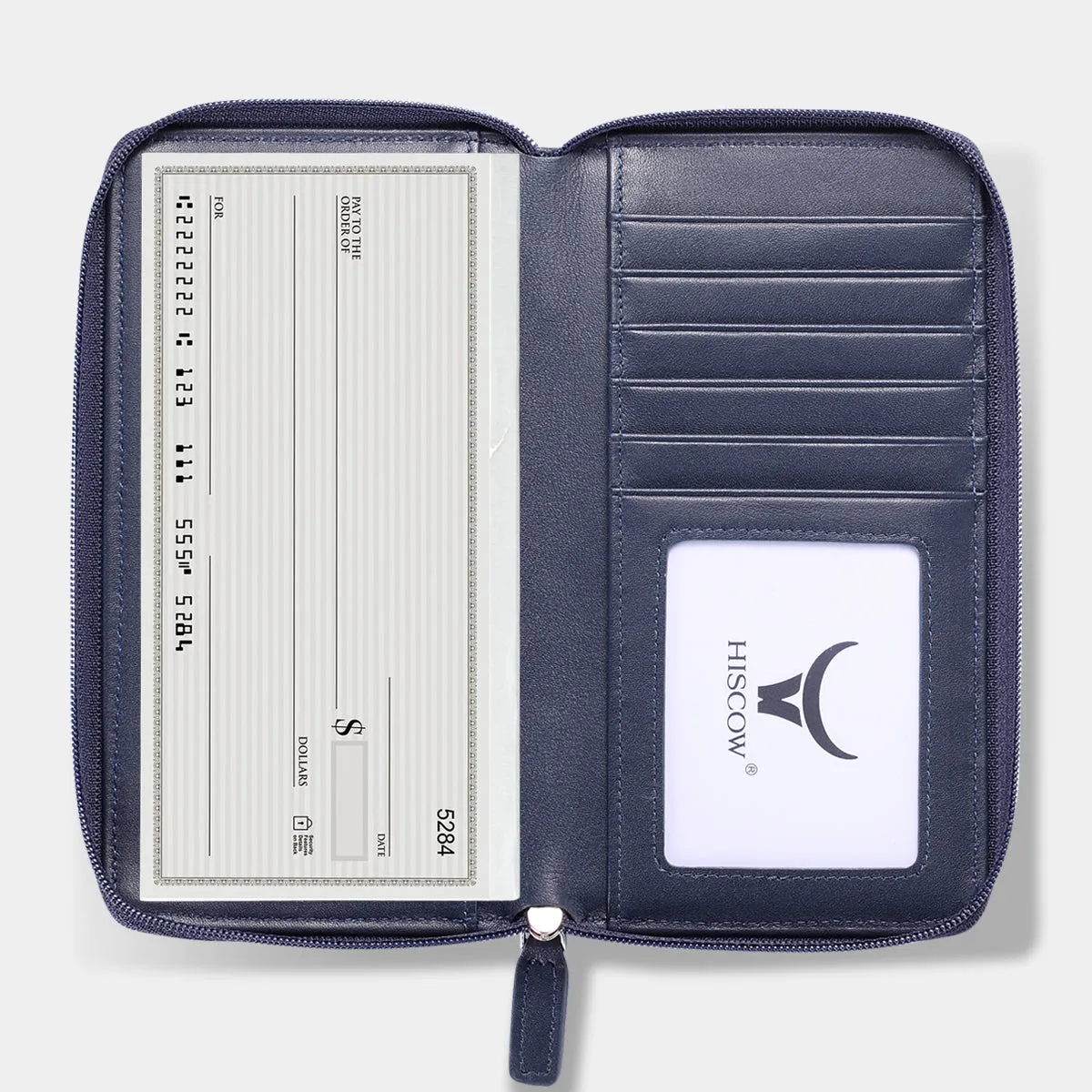 Zippered Checkbook Cover