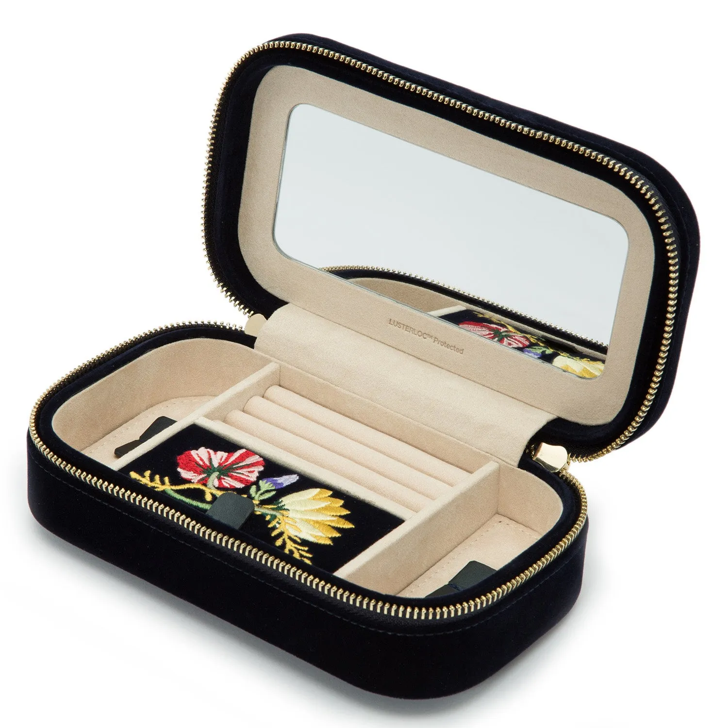 Zoe Travel Zip Case Indigo